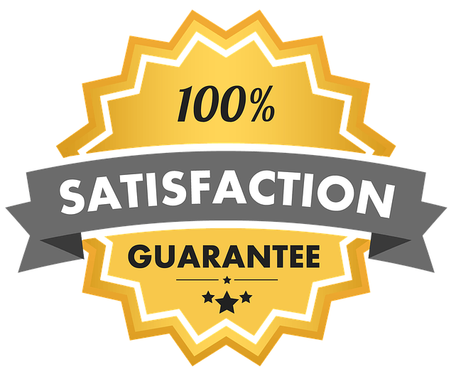 money back guarantee